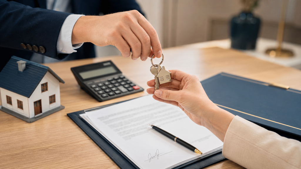 Immobilienverkauf bei Scheidung - Immobilie alleine bewohnen.